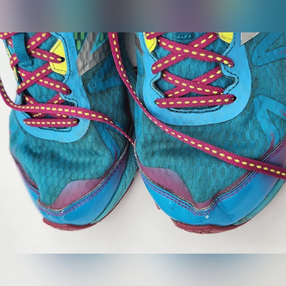 New Balance 880v4 Women's Running‎ Shoes Turquoise Neon Pink Size 7 - Picture 9 of 11